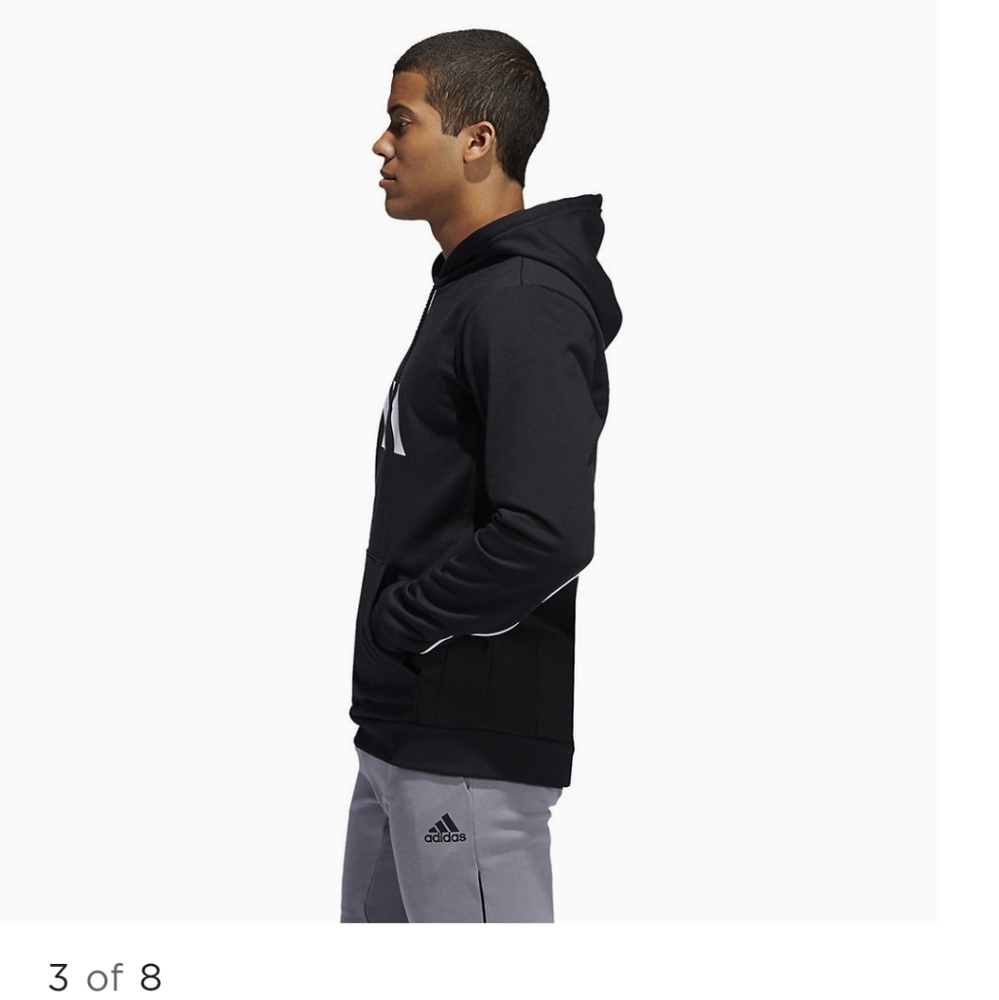 Adidas basketball sweatshirt Size L - Picture 2 of 7